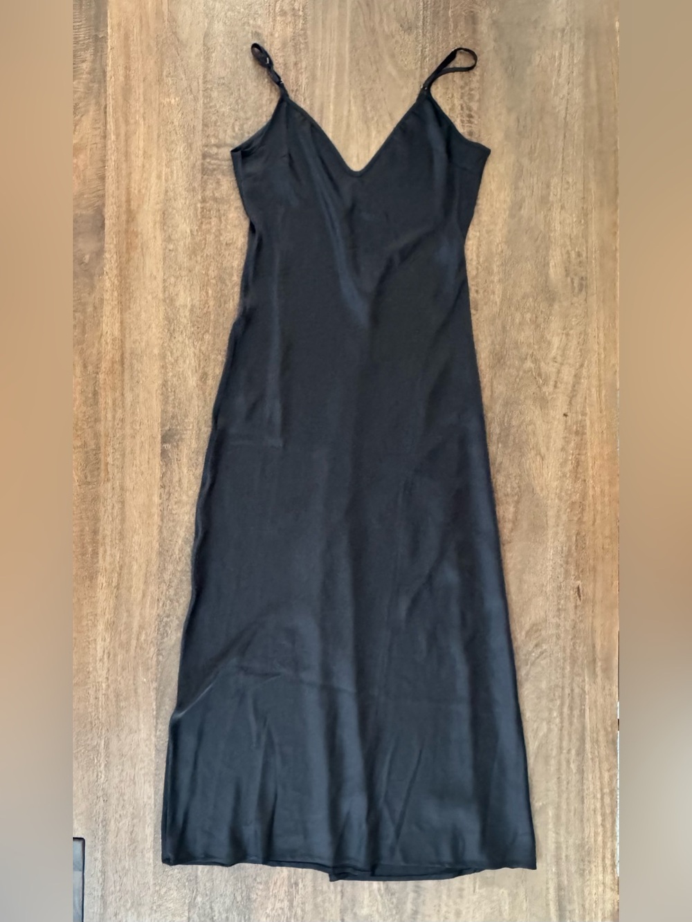Free People Black Maxi Slip Dress NWOT